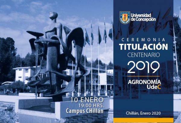 Ceremonia Entrega de Títulos y Postgrados, Campus Chillán
