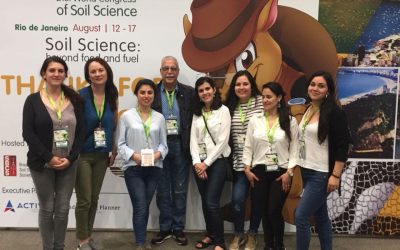 Estudiantes y académicos de Agronomía UdeC participaron en Congreso Mundial de las Ciencias del Suelo en Brasil