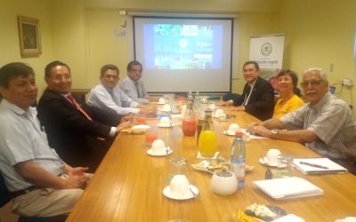 Delegación de autoridades académicas de Perú visitó Agronomía