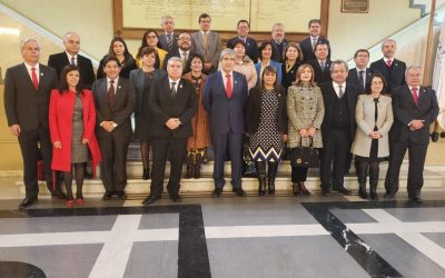 Decano de Agronomía asistió a homenaje que el Senado hizo a la UdeC en su Centenario