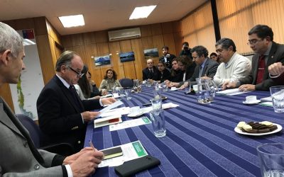 Mesa de Decanos de Agronomía, Veterinaria  y Forestal se reunieron con Ministro de Agricultura