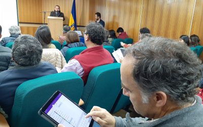 Analizan actual escenario de los cerezos y desafíos del área en Agronomía UdeC