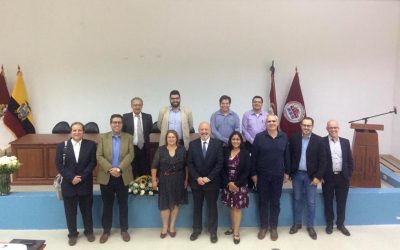 Académico de Agronomía invitado a exponer en seminario internacional realizado en Ecuador