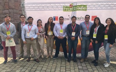 Estudiantes de Fruticultura y profesionales de Agronomía participaron en Fruittrade 2019