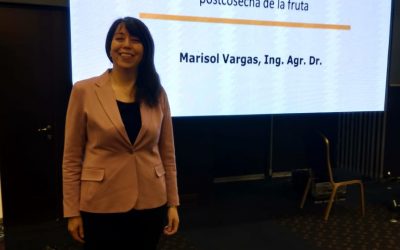 Experta expone sobre uso de levaduras para el control de patógenos que afectan la postcosecha de la fruta