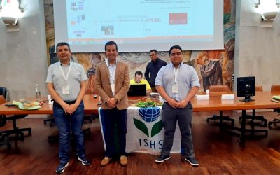 Académicos de Agronomía UdeC exponen en Congreso de Fruticultura de Precisión en Italia