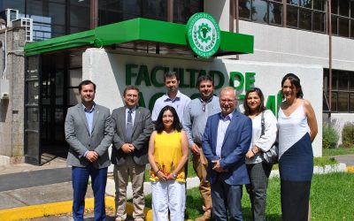 Agronomía UdeC e IP Virginio Gómez fortalecerán convenio de colaboración mutua
