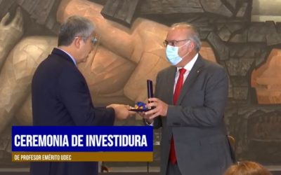 Fernando Bórquez es investido como Profesor Emérito de la Universidad de Concepción