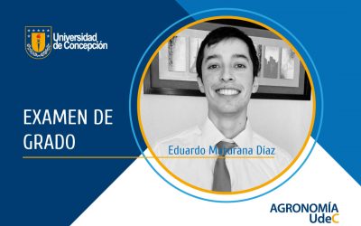 Nuevo titulado en Agronomía UdeC