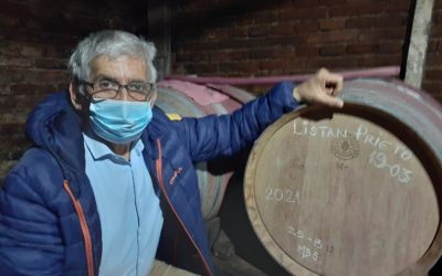 Profesor Celerino Quezada visita Viña Patrimonial Convento San Alfonso de Cauquenes
