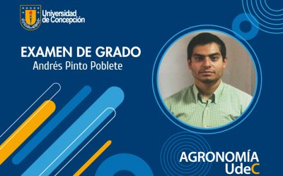 Nuevo graduado del Magíster en Ciencias Agronómicas