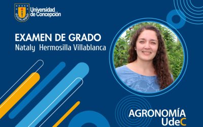 Nueva graduada del Magíster en Ciencias Agronómicas