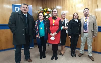 UdeC Chillán reconoce a sus trabajadoras y trabajadores universitarios por su fidelidad funcionaria