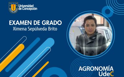 Nueva graduada del Doctorado en Ciencias de la Agronomía