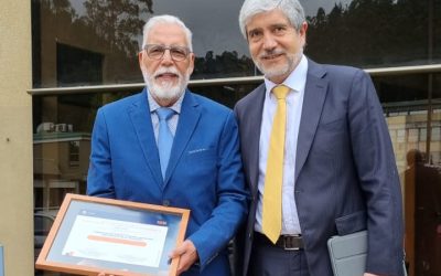 Dr. Erick Zagal fue premiado en ceremonia de Reconocimiento a la Investigación y Creación Artística de Excelencia UdeC