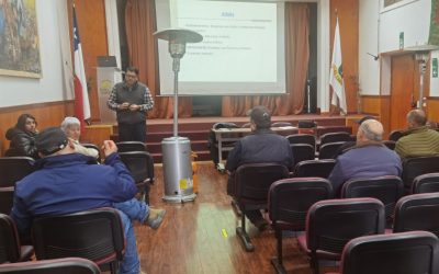 Académico de Agronomía UdeC asesoró a productores bovinos y ovinos de El Carmen y Yungay