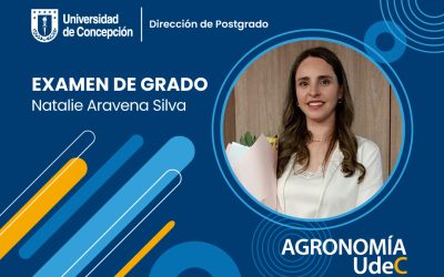 Nueva graduada del Magíster en Ciencias Agronómicas