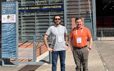 Académico y estudiante de doctorado participan en Congreso de Fitopatología en Francia