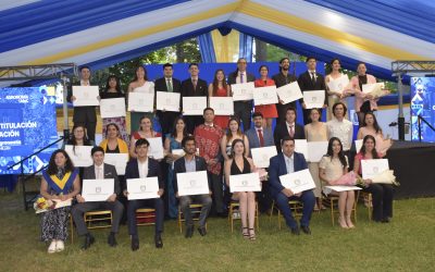 Emotiva Ceremonia de Titulación y Graduación realizó Agronomía UdeC