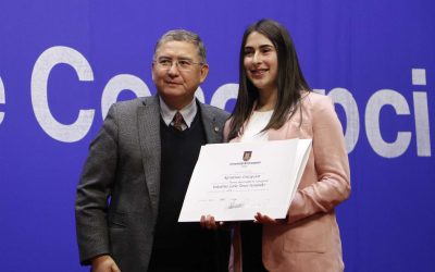 Estudiante de Agronomía recibió Premio Universidad de Concepción