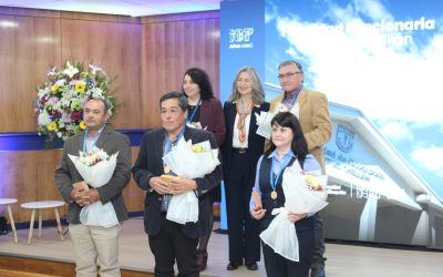 En ceremonia de aniversario destacan a funcionarios de Agronomía UdeC por 25 y 30 Años de Servicio