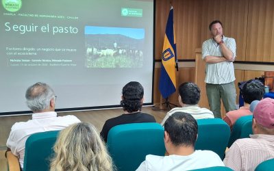 Especialistas del agro analizan en la UdeC el impacto del pastoreo dirigido en la gestión ambiental y prevención de incendios